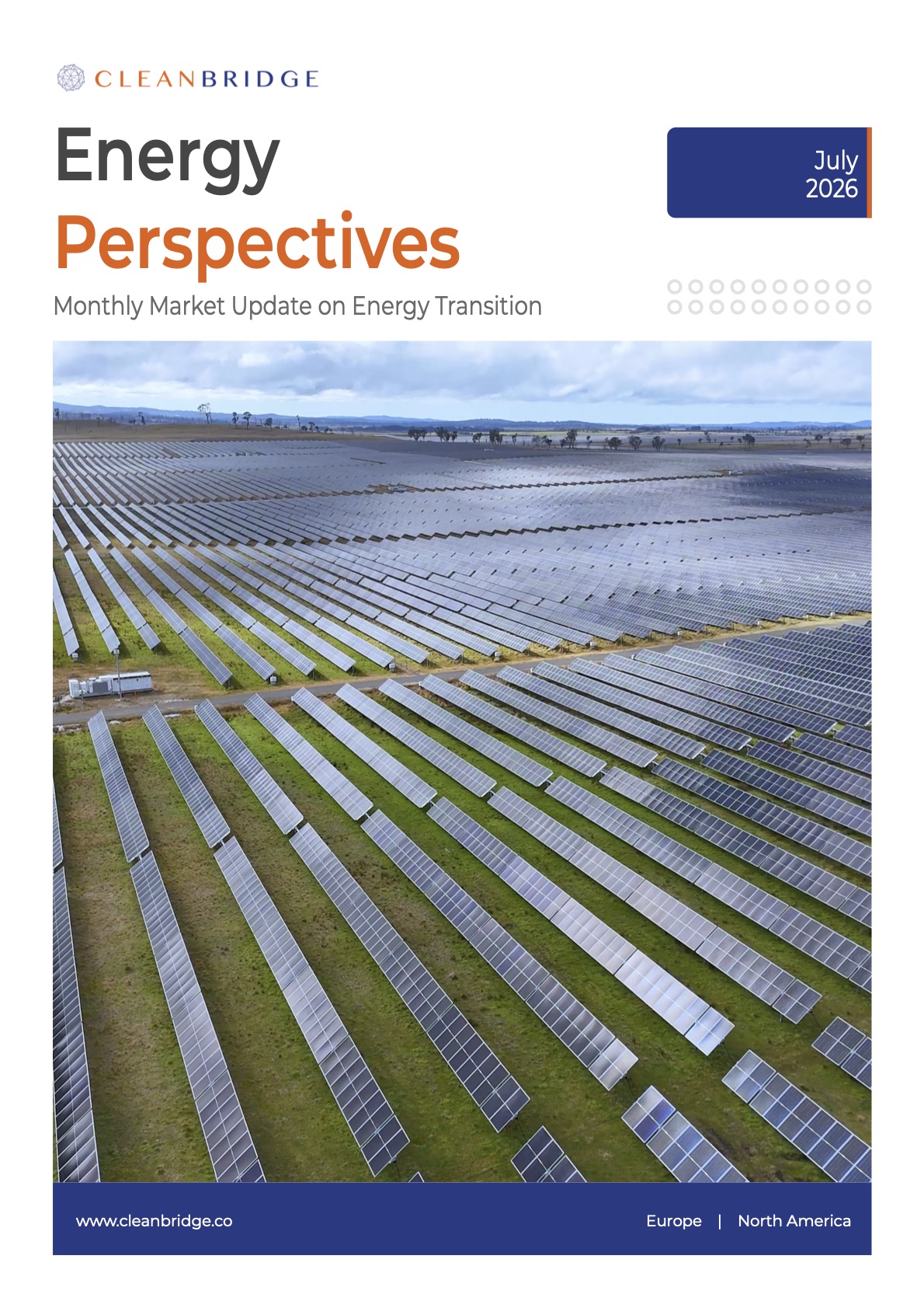 CleanBridge Energy Perspectives 2026 07 (Cover)